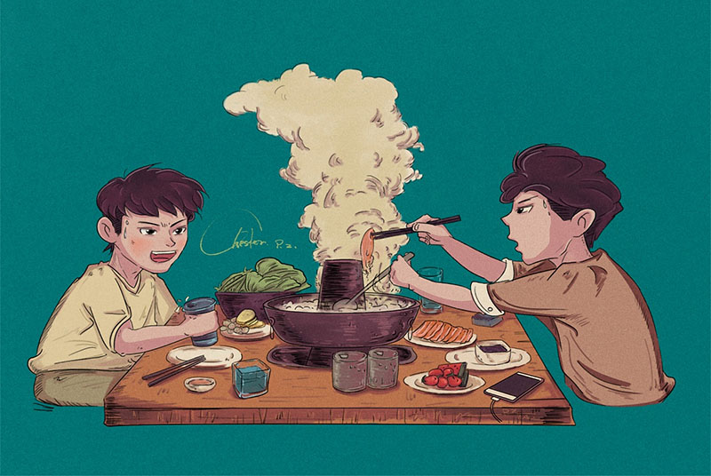 原創(chuàng)插畫桌盤紙設計案例欣賞,創(chuàng)意餐飲桌盤紙設計案例欣賞 原創(chuàng)插畫桌盤紙設計案例欣賞,創(chuàng)意餐飲桌盤紙設計案例欣賞