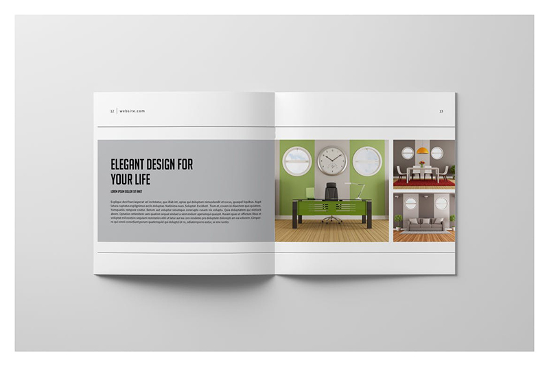 畫冊設計內(nèi)頁設計技巧-九宮格設計