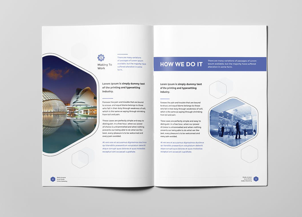 宣傳冊(cè)中目錄的創(chuàng)意方法有哪些？