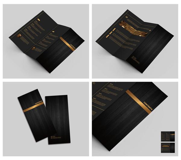 個(gè)性三折頁(yè)設(shè)計(jì)方法是什么？?jī)r(jià)格大約是多少