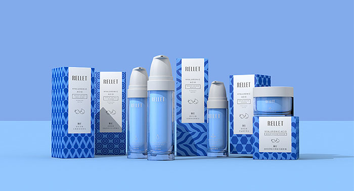 玻尿酸補(bǔ)水化妝品包裝設(shè)計