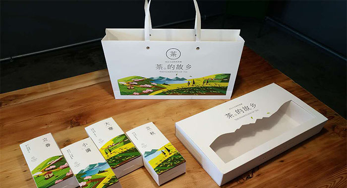 茶的故鄉(xiāng)茶葉包裝設計-綠茶包裝設計